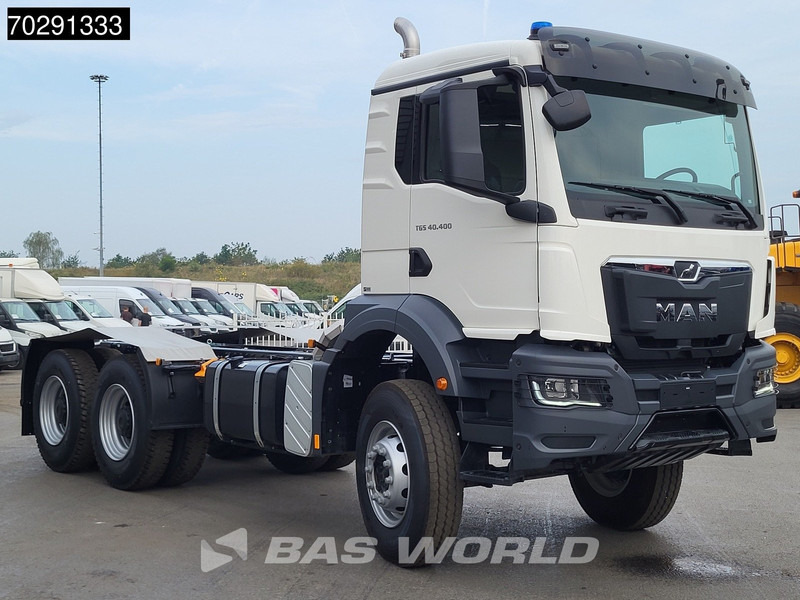 MAN TGS 40.400 6X4 NEW 6x4 chassis PTO Preparation Steelsuspension Big-Axle Automatic Euro 2 - شاحنة بهيكل معدني للمقصورة: صورة 3 MAN TGS 40.400 6X4 NEW 6x4 chassis PTO Preparation Steelsuspension Big-Axle Automatic Euro 2 - شاحنة بهيكل معدني للمقصورة: صورة 3