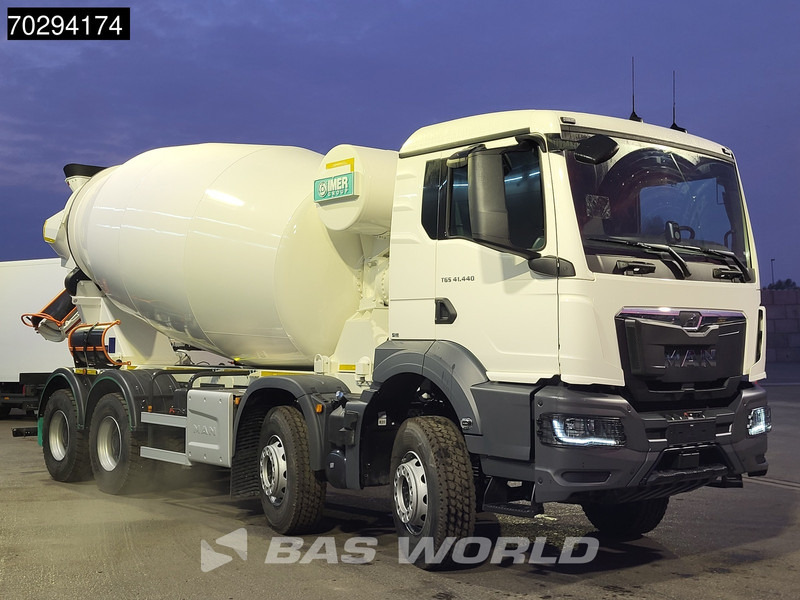 MAN TGS 41.440 8X4 NEW! 12m3 Imer Mixer Steelsuspension Big-Axle Automatic Euro 6 - شاحنة خلاطة خرسانة: صورة 3 MAN TGS 41.440 8X4 NEW! 12m3 Imer Mixer Steelsuspension Big-Axle Automatic Euro 6 - شاحنة خلاطة خرسانة: صورة 3