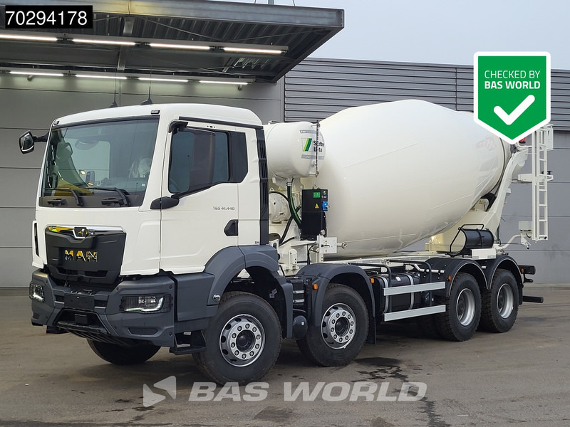 MAN TGS 41.440 8X4 NEW! 12m3 Stetter concrete mixer Big-Axle Steelsuspension Euro 6 - شاحنة خلاطة خرسانة: صورة 1 MAN TGS 41.440 8X4 NEW! 12m3 Stetter concrete mixer Big-Axle Steelsuspension Euro 6 - شاحنة خلاطة خرسانة: صورة 1