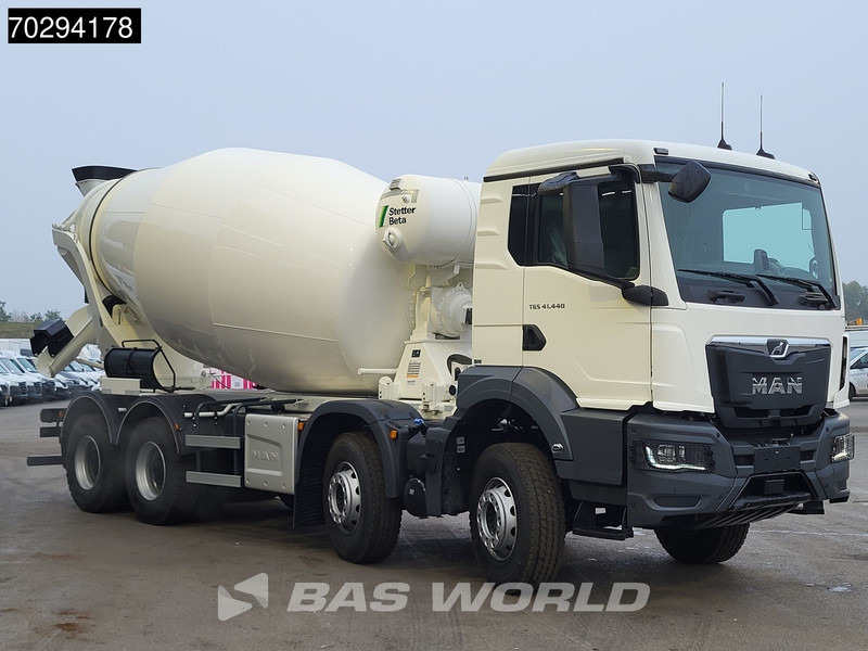 MAN TGS 41.440 8X4 NEW! 12m3 Stetter concrete mixer Big-Axle Steelsuspension Euro 6 - شاحنة خلاطة خرسانة: صورة 3 MAN TGS 41.440 8X4 NEW! 12m3 Stetter concrete mixer Big-Axle Steelsuspension Euro 6 - شاحنة خلاطة خرسانة: صورة 3