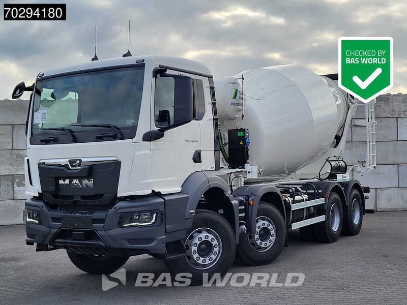 MAN TGS 41.440 8X4 New! 12m3 Schwing Mixer Big-Axle Steelsuspension Automatic Euro 6 - شاحنة خلاطة خرسانة: صورة 1 MAN TGS 41.440 8X4 New! 12m3 Schwing Mixer Big-Axle Steelsuspension Automatic Euro 6 - شاحنة خلاطة خرسانة: صورة 1