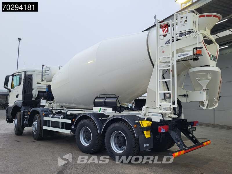 MAN TGS 41.440 8X4 New! 12m3 Stetter Mixer Big-Axle Steelsuspension Automatic Euro 6 - شاحنة خلاطة خرسانة: صورة 2 MAN TGS 41.440 8X4 New! 12m3 Stetter Mixer Big-Axle Steelsuspension Automatic Euro 6 - شاحنة خلاطة خرسانة: صورة 2