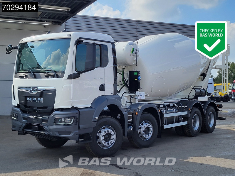 MAN TGS 41.440 8X4 New! 12m3 Stetter Mixer Big-Axle Steelsuspension Automatic Euro 6 - شاحنة خلاطة خرسانة: صورة 1 MAN TGS 41.440 8X4 New! 12m3 Stetter Mixer Big-Axle Steelsuspension Automatic Euro 6 - شاحنة خلاطة خرسانة: صورة 1