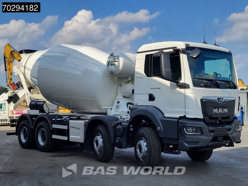MAN TGS 41.440 8X4 New! Stetter 12 FHC BL Mixer Big-Axle Steelsuspension Automatic Euro 6 - شاحنة خلاطة خرسانة: صورة 3 MAN TGS 41.440 8X4 New! Stetter 12 FHC BL Mixer Big-Axle Steelsuspension Automatic Euro 6 - شاحنة خلاطة خرسانة: صورة 3
