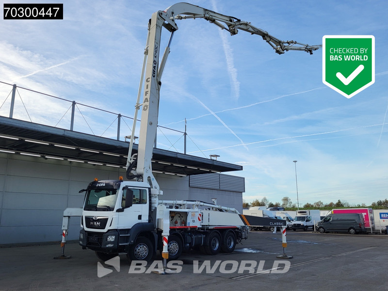MAN TGS 41.460 8X4 CIFA K40C-PU1607 Pump 935hours! Big-Axle Steelsuspension Euro 6 - مضخة خرسانة: صورة 1 MAN TGS 41.460 8X4 CIFA K40C-PU1607 Pump 935hours! Big-Axle Steelsuspension Euro 6 - مضخة خرسانة: صورة 1
