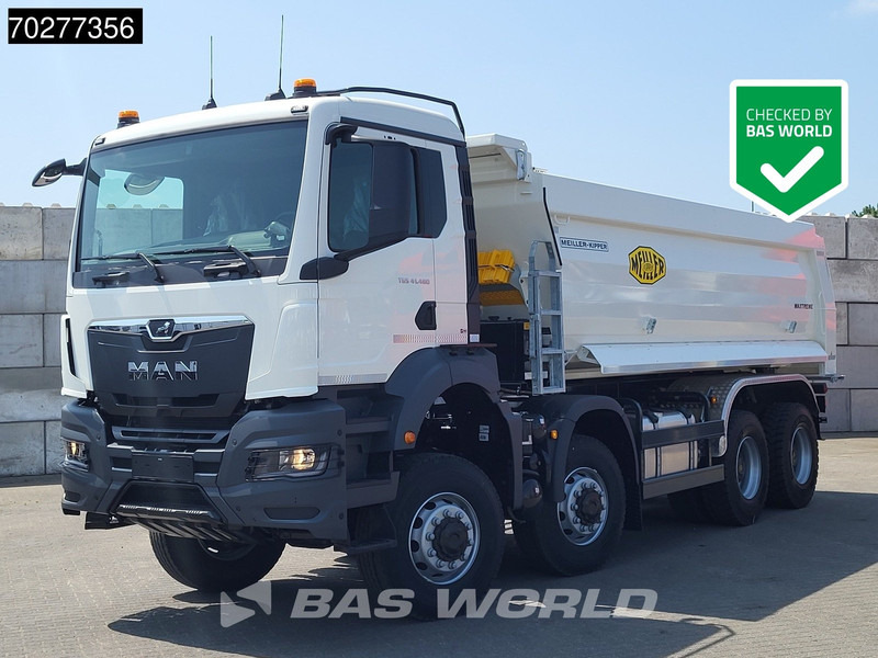 MAN TGS 41.480 8X6 NEW! 19m3 Meiller Tipper Big-Axle Steel suspension Automatic Euro 6 - شاحنة قلاب: صورة 1 MAN TGS 41.480 8X6 NEW! 19m3 Meiller Tipper Big-Axle Steel suspension Automatic Euro 6 - شاحنة قلاب: صورة 1