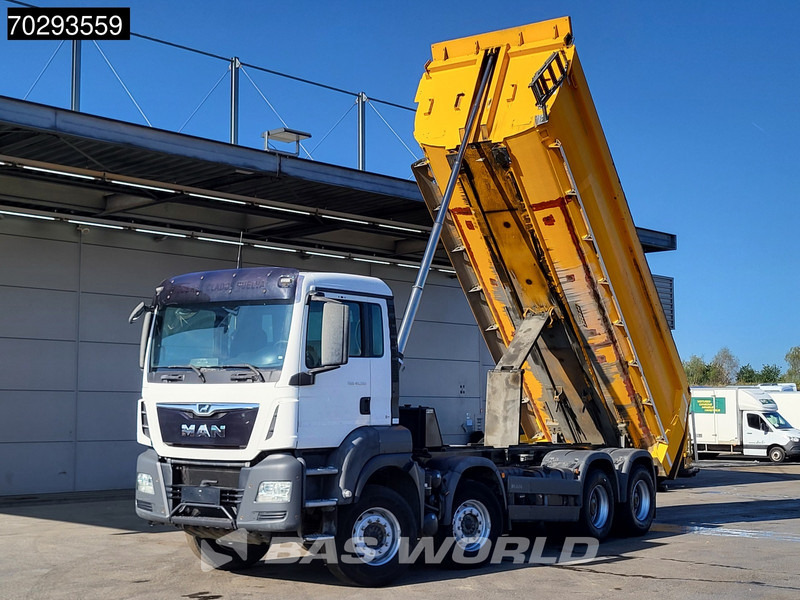 MAN TGS 41.510 8X4 19m3 Meiller tipper Steelsuspension Manual Big-Axle Euro 6 - شاحنة قلاب: صورة 3 MAN TGS 41.510 8X4 19m3 Meiller tipper Steelsuspension Manual Big-Axle Euro 6 - شاحنة قلاب: صورة 3