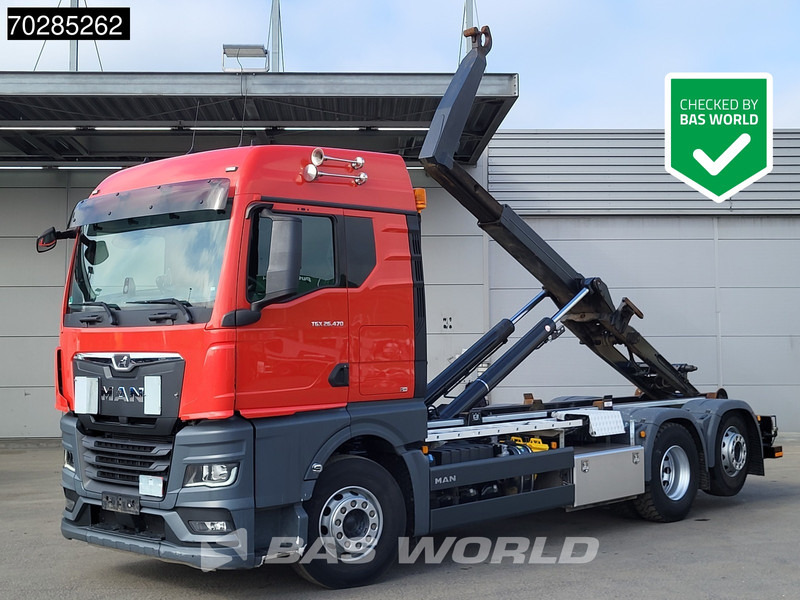 MAN TGX 26.470 TGX 6X2 VDL S-21-6200 ADR Retarder Lift+Lenkachse ACC Euro 6 - شاحنة برافعة خطافية: صورة 1 MAN TGX 26.470 TGX 6X2 VDL S-21-6200 ADR Retarder Lift+Lenkachse ACC Euro 6 - شاحنة برافعة خطافية: صورة 1