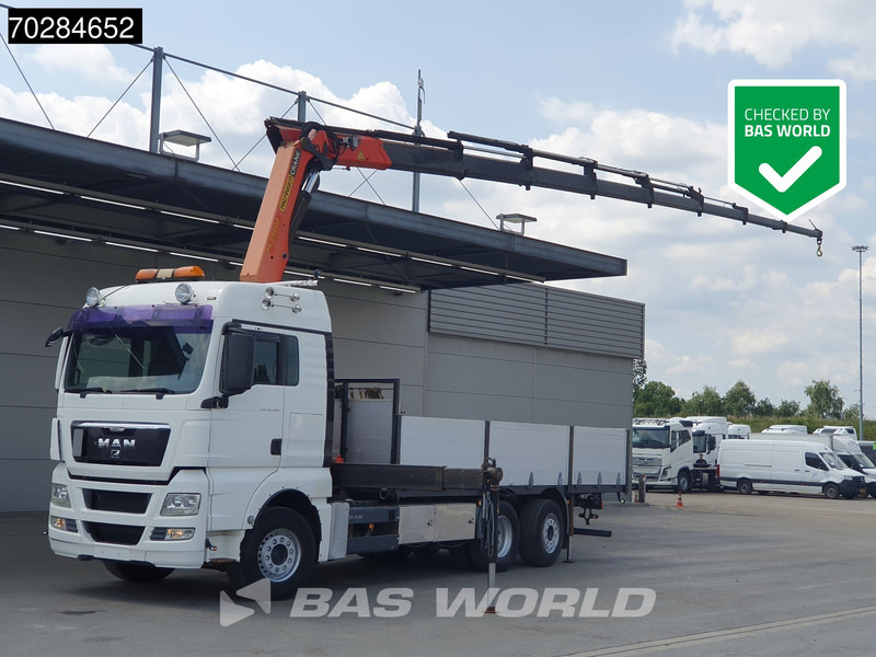 MAN TGX 26.480 TGX 6X2 Palfinger PK29002 Kran Crane 8 extensions Retarder Manual Euro 4 - شاحنات مسطحة, شاحنة كرين: صورة 1 MAN TGX 26.480 TGX 6X2 Palfinger PK29002 Kran Crane 8 extensions Retarder Manual Euro 4 - شاحنات مسطحة, شاحنة كرين: صورة 1
