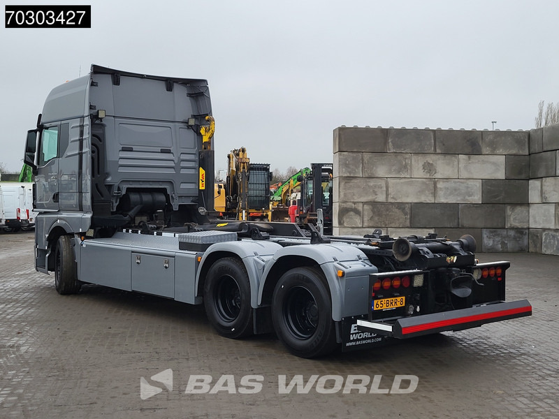 MAN TGX 28.640 TGX 6X2 NL-Truck APK Hyva 26-60-S containersystem Lift-axle Automatic Euro 6 - شاحنة برافعة خطافية: صورة 5 MAN TGX 28.640 TGX 6X2 NL-Truck APK Hyva 26-60-S containersystem Lift-axle Automatic Euro 6 - شاحنة برافعة خطافية: صورة 5