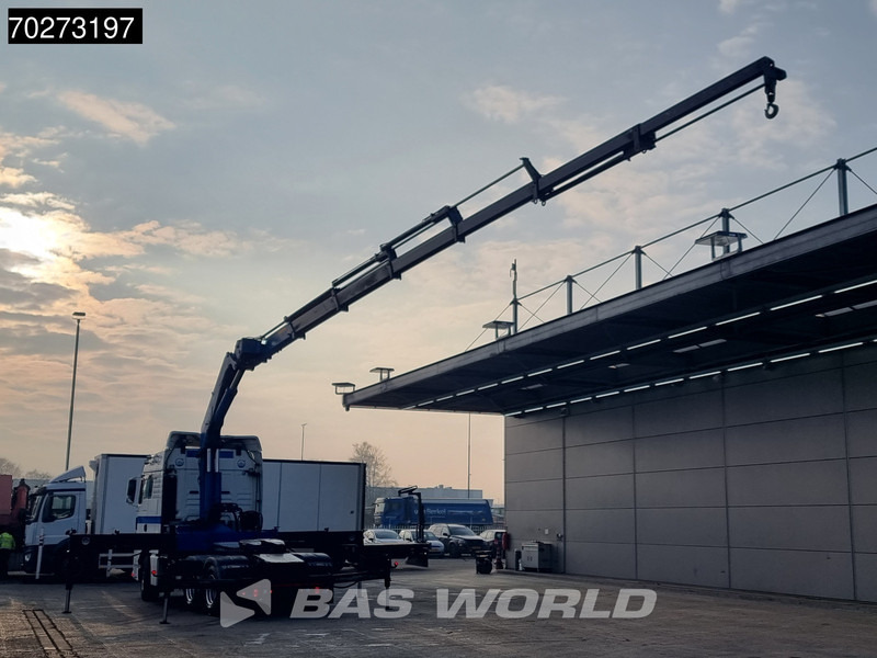 MAN TGX 33.540 TGX 6X4 HMF 4220 6 Extensions Kran XLX Retarder Euro 5 - مقطورة السحب: صورة 2 MAN TGX 33.540 TGX 6X4 HMF 4220 6 Extensions Kran XLX Retarder Euro 5 - مقطورة السحب: صورة 2