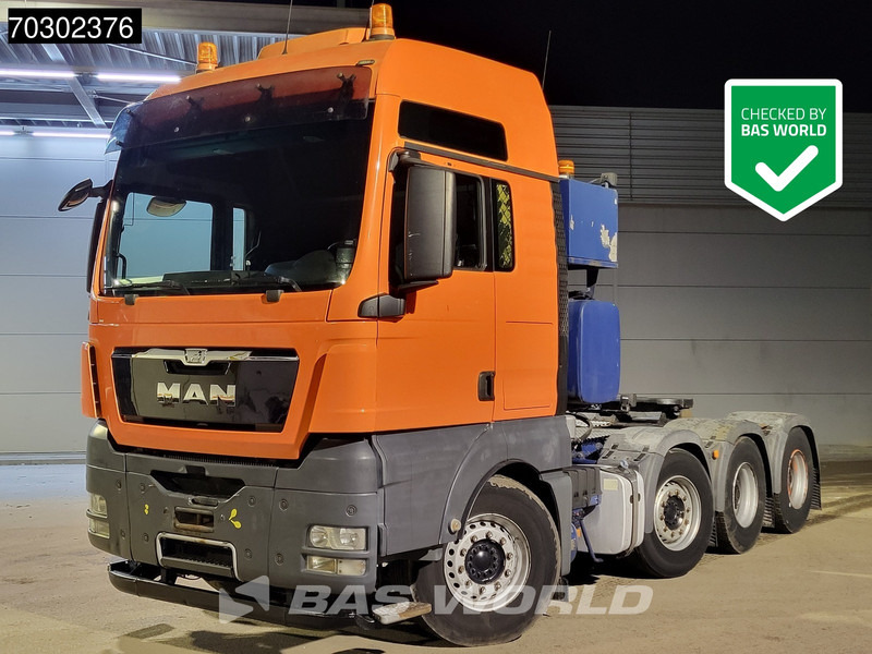MAN TGX 41.540 8X4 180T! Retarder Manual Big-Axle Lift+Lenkachse Hydraulik Standklima Euro5 - رأس تريلا: صورة 1 MAN TGX 41.540 8X4 180T! Retarder Manual Big-Axle Lift+Lenkachse Hydraulik Standklima Euro5 - رأس تريلا: صورة 1
