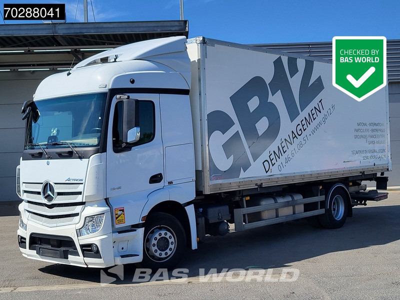 Mercedes-Benz Actros 1842 4X2 19tonner BDF box Ladebordwand Navi Automatic Euro 6 - ناقلة حاويات/ شاحنة حاويات: صورة 1 Mercedes-Benz Actros 1842 4X2 19tonner BDF box Ladebordwand Navi Automatic Euro 6 - ناقلة حاويات/ شاحنة حاويات: صورة 1