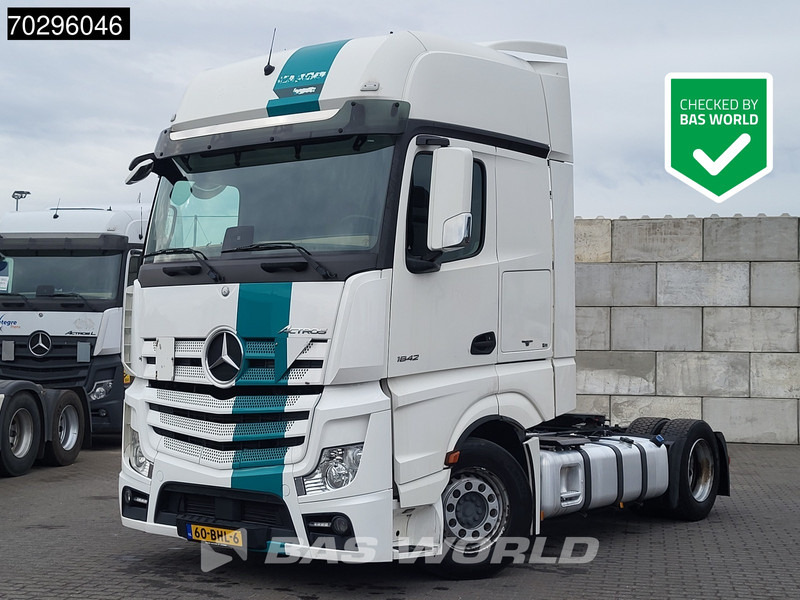 Mercedes-Benz Actros 1842 Actros 4X2 GigaSpace NL-Truck Mega 2xTanks ACC Standklima Euro 6 - رأس تريلا: صورة 1 Mercedes-Benz Actros 1842 Actros 4X2 GigaSpace NL-Truck Mega 2xTanks ACC Standklima Euro 6 - رأس تريلا: صورة 1