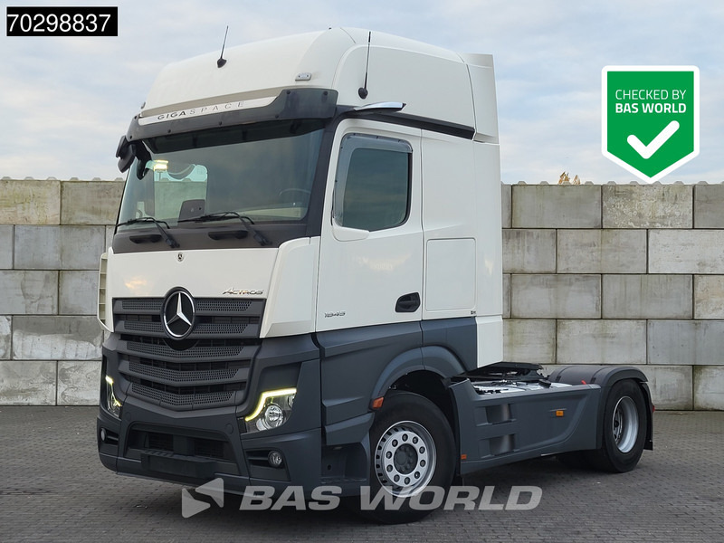 Mercedes-Benz Actros 1845 4X2 GigaSpace Retarder MirrorCam Navi Euro 6 - رأس تريلا: صورة 1 Mercedes-Benz Actros 1845 4X2 GigaSpace Retarder MirrorCam Navi Euro 6 - رأس تريلا: صورة 1
