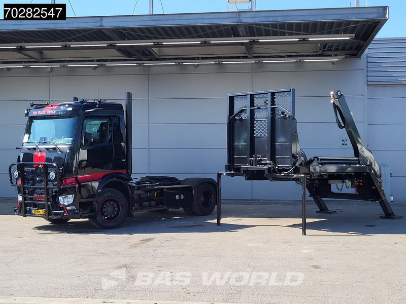 Mercedes-Benz Actros 1948 4X2 Hyva TS 2014 TAZ Fifth wheel tractorhead Navi ACC Euro 6 - شاحنة لودر انزلاقي: صورة 1 Mercedes-Benz Actros 1948 4X2 Hyva TS 2014 TAZ Fifth wheel tractorhead Navi ACC Euro 6 - شاحنة لودر انزلاقي: صورة 1
