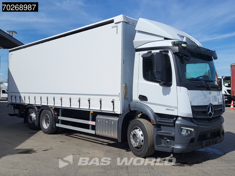 Mercedes-Benz Actros 2532 6X2 NEW 2000kg Ladebordwand Navi Lenkachse Euro 6 - شاحنة ذات ستائر جانبية: صورة 3 Mercedes-Benz Actros 2532 6X2 NEW 2000kg Ladebordwand Navi Lenkachse Euro 6 - شاحنة ذات ستائر جانبية: صورة 3