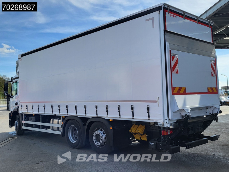 Mercedes-Benz Actros 2532 6X2 NEW 2000kg Ladebordwand Navi Lenkachse Euro 6 - شاحنة ذات ستائر جانبية: صورة 2 Mercedes-Benz Actros 2532 6X2 NEW 2000kg Ladebordwand Navi Lenkachse Euro 6 - شاحنة ذات ستائر جانبية: صورة 2