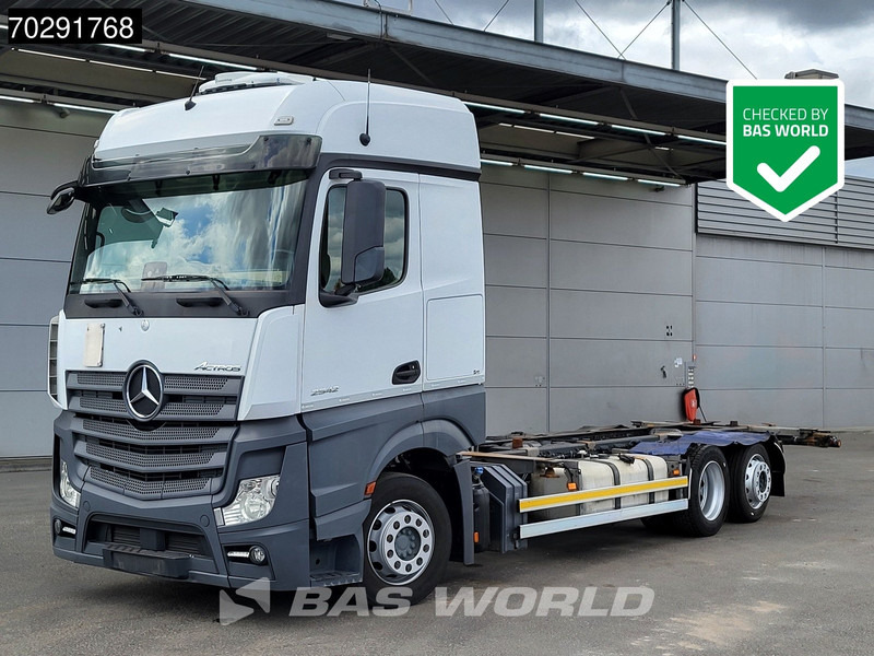 Mercedes-Benz Actros 2542 Actros 6X2 BDF Full air suspension BigSpace Standklima Automatic Euro 6 - ناقلة حاويات/ شاحنة حاويات: صورة 1 Mercedes-Benz Actros 2542 Actros 6X2 BDF Full air suspension BigSpace Standklima Automatic Euro 6 - ناقلة حاويات/ شاحنة حاويات: صورة 1