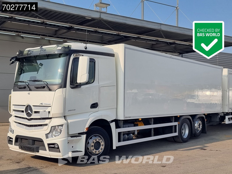Mercedes-Benz Actros 2543 6X2 Retarder Lift+Lenkachse Navi Automatic Euro 6 - شاحنة صندوقية: صورة 1 Mercedes-Benz Actros 2543 6X2 Retarder Lift+Lenkachse Navi Automatic Euro 6 - شاحنة صندوقية: صورة 1