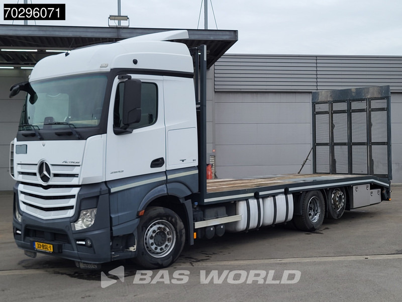 Mercedes-Benz Actros 2543 Actros 6X2 NL-Truck Machine transporter oprijwagen Retarder Lift-Axle ACC Euro 6 - شاحنات مسطحة: صورة 3 Mercedes-Benz Actros 2543 Actros 6X2 NL-Truck Machine transporter oprijwagen Retarder Lift-Axle ACC Euro 6 - شاحنات مسطحة: صورة 3