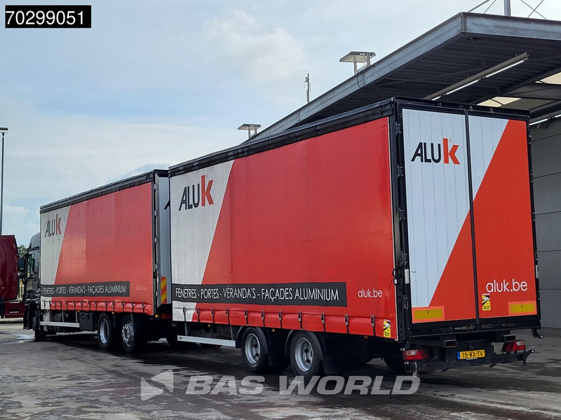 Mercedes-Benz Actros 2544 6X2 NL-Combi Siding roof Lift-Axle Forklift preparation Automatic Euro 5 - شاحنة ذات ستائر جانبية: صورة 2 Mercedes-Benz Actros 2544 6X2 NL-Combi Siding roof Lift-Axle Forklift preparation Automatic Euro 5 - شاحنة ذات ستائر جانبية: صورة 2