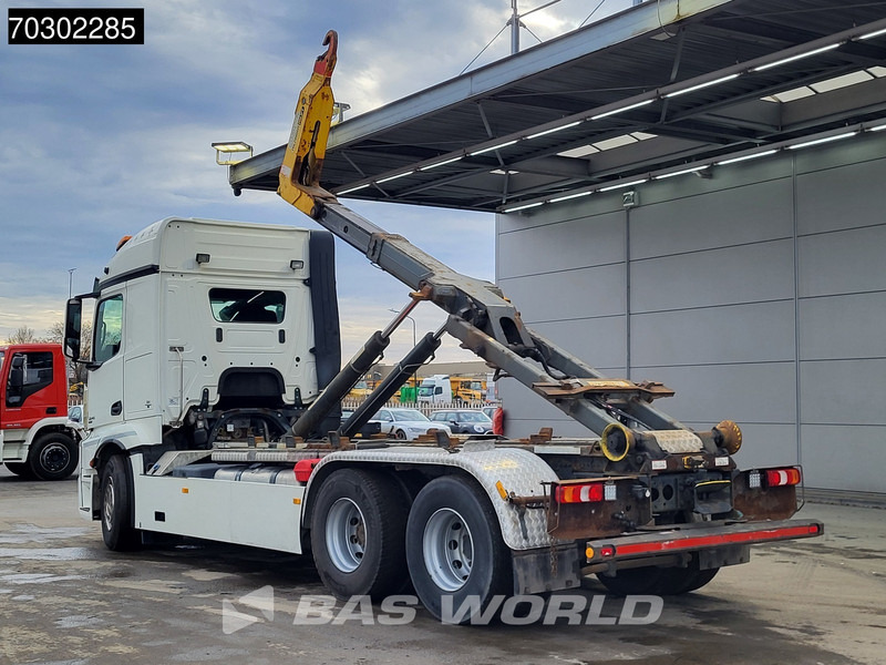 Mercedes-Benz Actros 2645 6X2 Palfinger Pallift containersystem Lift-Axle Automatic Euro 6 - شاحنة برافعة خطافية: صورة 2 Mercedes-Benz Actros 2645 6X2 Palfinger Pallift containersystem Lift-Axle Automatic Euro 6 - شاحنة برافعة خطافية: صورة 2