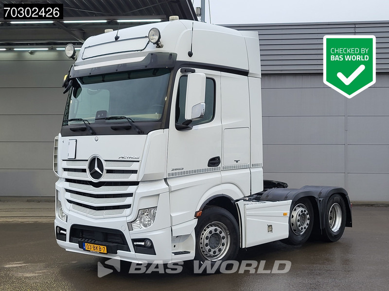 Mercedes-Benz Actros 2653 6X2 GigaSpace Retarder Lift+Lenkachse Standklima - رأس تريلا: صورة 1 Mercedes-Benz Actros 2653 6X2 GigaSpace Retarder Lift+Lenkachse Standklima - رأس تريلا: صورة 1