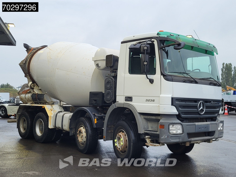 Mercedes-Benz Actros 3236 8X4 9m3 Liebherr Mixer Big-Axle Steelsuspension 3-Pedals Euro 3 - شاحنة خلاطة خرسانة: صورة 3 Mercedes-Benz Actros 3236 8X4 9m3 Liebherr Mixer Big-Axle Steelsuspension 3-Pedals Euro 3 - شاحنة خلاطة خرسانة: صورة 3