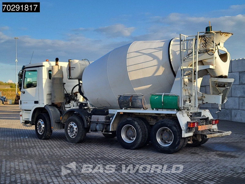 Mercedes-Benz Actros 3236 8X4 9m3 Stetter Mixer Retarder Steelsuspension Big-Axle Euro 3 - شاحنة خلاطة خرسانة: صورة 2 Mercedes-Benz Actros 3236 8X4 9m3 Stetter Mixer Retarder Steelsuspension Big-Axle Euro 3 - شاحنة خلاطة خرسانة: صورة 2