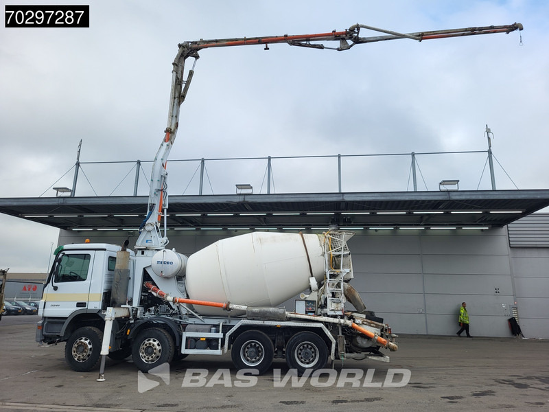 Mercedes-Benz Actros 3241 8X4 7m3 Mecbo Mixer Big-Axle Steelsuspension Pompe+Mixer Autoamtic Euro 3 - مضخة خرسانة: صورة 2 Mercedes-Benz Actros 3241 8X4 7m3 Mecbo Mixer Big-Axle Steelsuspension Pompe+Mixer Autoamtic Euro 3 - مضخة خرسانة: صورة 2