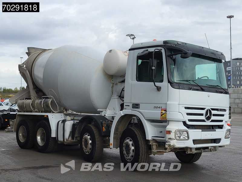 Mercedes-Benz Actros 3241 8X4 9m3 Stetter Steelsuspension 3-Pedals Retarder Euro 4 - شاحنة خلاطة خرسانة: صورة 3 Mercedes-Benz Actros 3241 8X4 9m3 Stetter Steelsuspension 3-Pedals Retarder Euro 4 - شاحنة خلاطة خرسانة: صورة 3