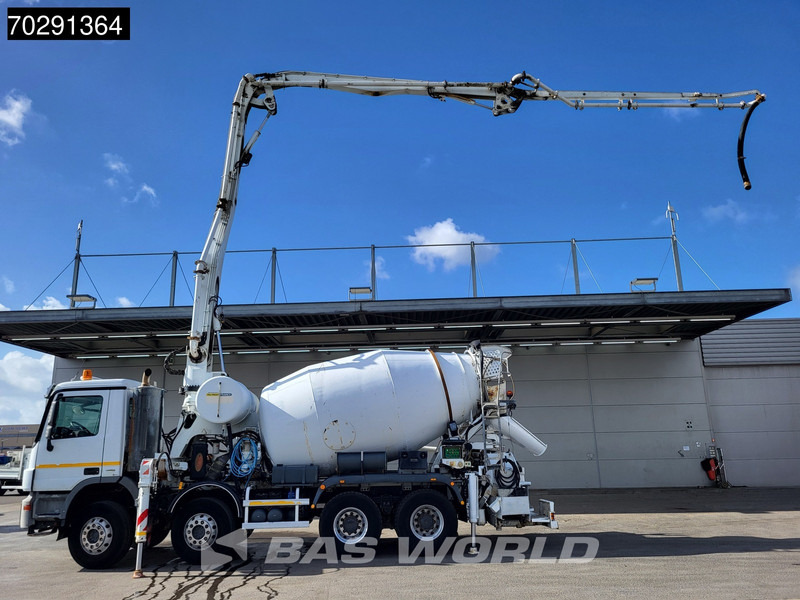 Mercedes-Benz Actros 3241 8X4 Cifa MK24.4Z Pompe+Mixer Retarder 3-Pedals Steelsuspension Big-Axle Euro 5 - مضخة خرسانة: صورة 5 Mercedes-Benz Actros 3241 8X4 Cifa MK24.4Z Pompe+Mixer Retarder 3-Pedals Steelsuspension Big-Axle Euro 5 - مضخة خرسانة: صورة 5