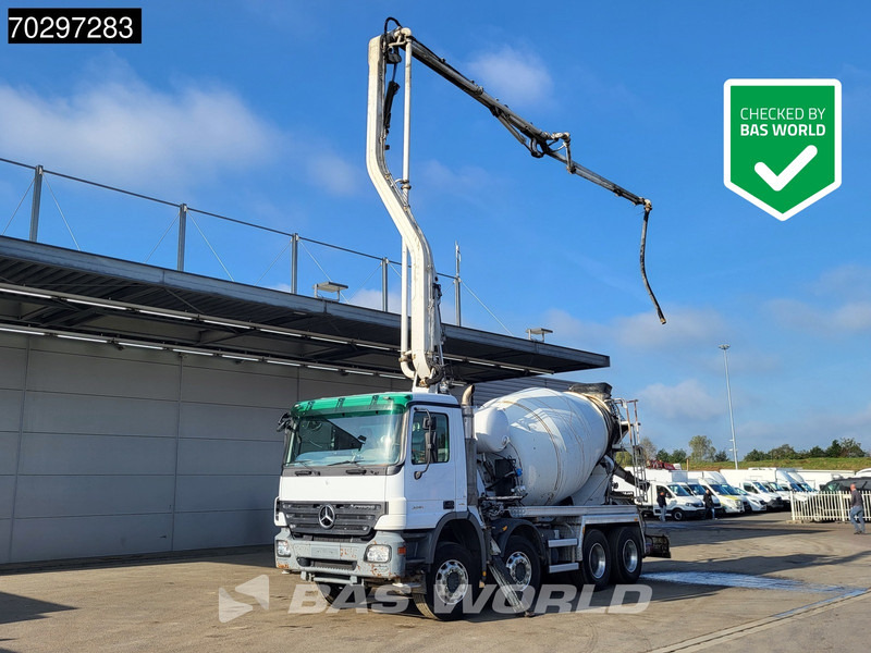 Mercedes-Benz Actros 3241 8X4 Mecbo M3-23.3/100-BZ 7m3 PUMI Big-Axle Steelsuspension Automatic Euro 4 - شاحنة خلاطة خرسانة: صورة 1 Mercedes-Benz Actros 3241 8X4 Mecbo M3-23.3/100-BZ 7m3 PUMI Big-Axle Steelsuspension Automatic Euro 4 - شاحنة خلاطة خرسانة: صورة 1