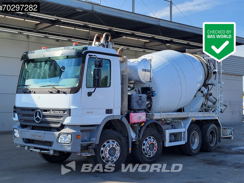 Mercedes-Benz Actros 3241 8X4 Mecbo PUMI incomplete Seelsuspension Big-Axle Euro 3 - شاحنة خلاطة خرسانة: صورة 1 Mercedes-Benz Actros 3241 8X4 Mecbo PUMI incomplete Seelsuspension Big-Axle Euro 3 - شاحنة خلاطة خرسانة: صورة 1