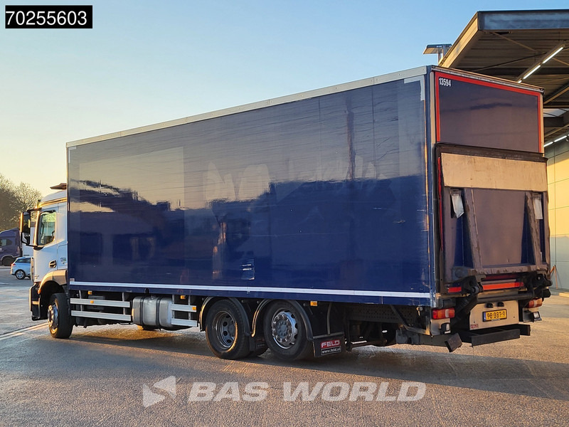 Mercedes-Benz Antos 2533 6X2 26.5t NL-Truck 2000kg Ladebordwand Lift+Steering Axle Automatic EURO6 - شاحنة صندوقية: صورة 2 Mercedes-Benz Antos 2533 6X2 26.5t NL-Truck 2000kg Ladebordwand Lift+Steering Axle Automatic EURO6 - شاحنة صندوقية: صورة 2