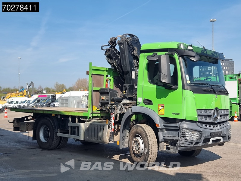 Mercedes-Benz Arocs 1830 4X2 Hiab 122 ES-3 HIPRO Kran Crane Big-Axle Euro 6 - شاحنات مسطحة, شاحنة كرين: صورة 3 Mercedes-Benz Arocs 1830 4X2 Hiab 122 ES-3 HIPRO Kran Crane Big-Axle Euro 6 - شاحنات مسطحة, شاحنة كرين: صورة 3