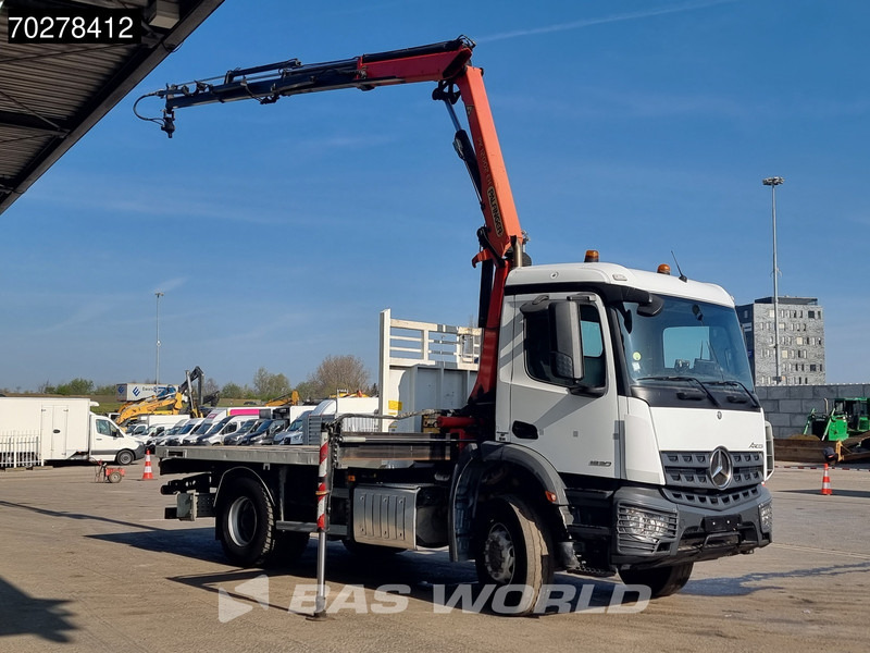 Mercedes-Benz Arocs 1830 4X2 Palfinger PK12.002 EH B Remote Full Steel Big-Axle Euro 6 - شاحنات مسطحة, شاحنة كرين: صورة 3 Mercedes-Benz Arocs 1830 4X2 Palfinger PK12.002 EH B Remote Full Steel Big-Axle Euro 6 - شاحنات مسطحة, شاحنة كرين: صورة 3