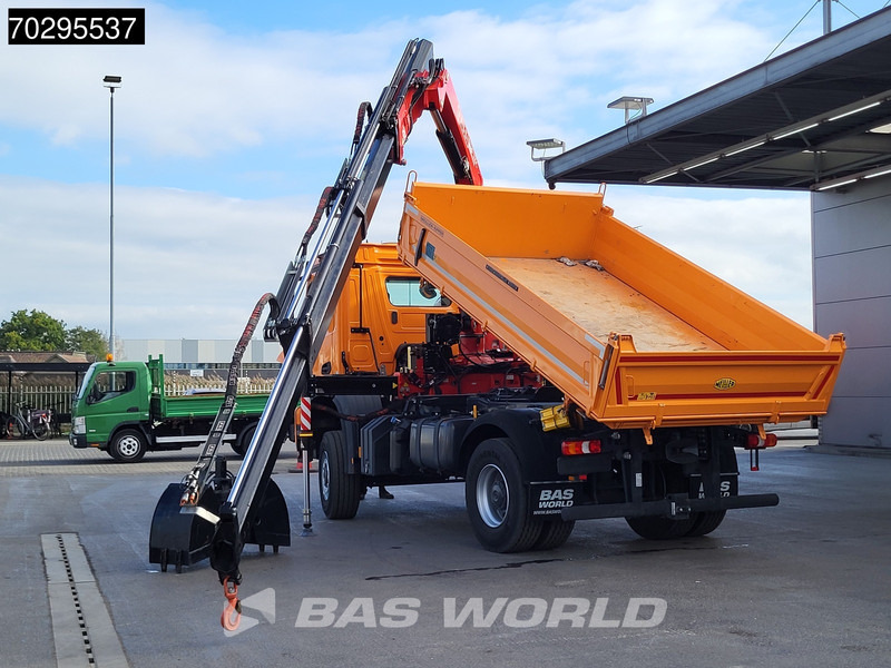 Mercedes-Benz Arocs 1835 4X4 4x4 Fassi F135AC.0.24 Crane Kran Meiller 3-Way Tipper Big-Axle - شاحنة قلاب, شاحنة كرين: صورة 2 Mercedes-Benz Arocs 1835 4X4 4x4 Fassi F135AC.0.24 Crane Kran Meiller 3-Way Tipper Big-Axle - شاحنة قلاب, شاحنة كرين: صورة 2