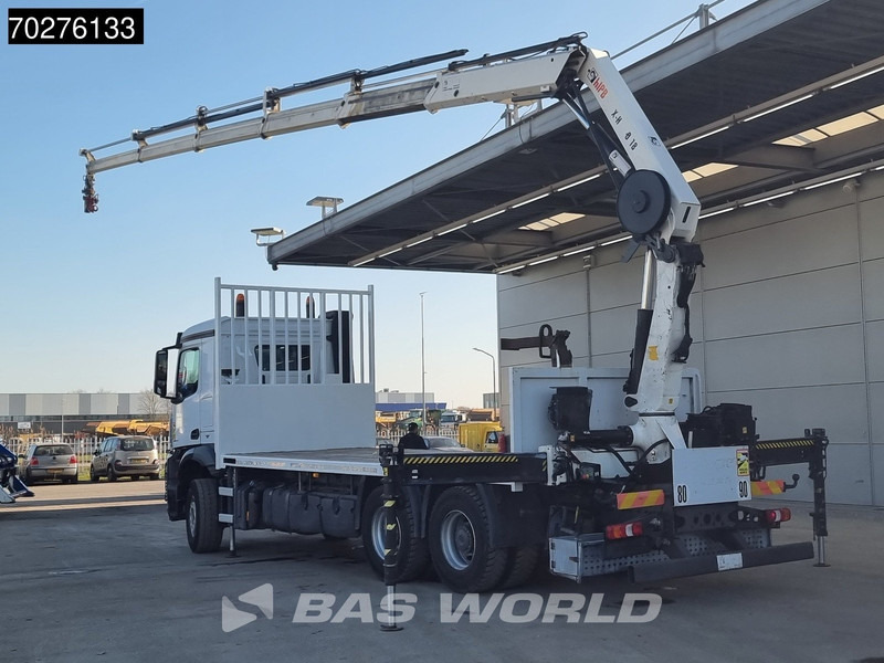 Mercedes-Benz Arocs 2636 6X4 HIAB X-HIDUO 188 ES-S Crane Kran Big axle Euro 6 - شاحنات مسطحة, شاحنة كرين: صورة 2 Mercedes-Benz Arocs 2636 6X4 HIAB X-HIDUO 188 ES-S Crane Kran Big axle Euro 6 - شاحنات مسطحة, شاحنة كرين: صورة 2