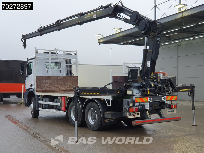 Mercedes-Benz Arocs 2636 6X4 Hiab 144 E-3 Hipro Kran Crane Remote Full Steel Euro 6 - شاحنات مسطحة, شاحنة كرين: صورة 3 Mercedes-Benz Arocs 2636 6X4 Hiab 144 E-3 Hipro Kran Crane Remote Full Steel Euro 6 - شاحنات مسطحة, شاحنة كرين: صورة 3