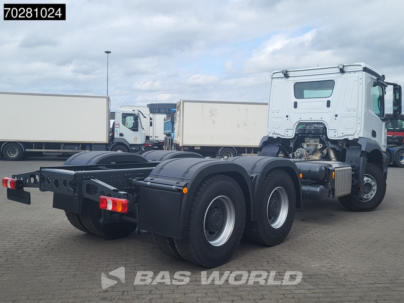 Mercedes-Benz Arocs 2636 6X4 NEW chassis Flywheel PTO Big-Axle Automatic Steelsuspension Euro 6 - شاحنة بهيكل معدني للمقصورة: صورة 5 Mercedes-Benz Arocs 2636 6X4 NEW chassis Flywheel PTO Big-Axle Automatic Steelsuspension Euro 6 - شاحنة بهيكل معدني للمقصورة: صورة 5