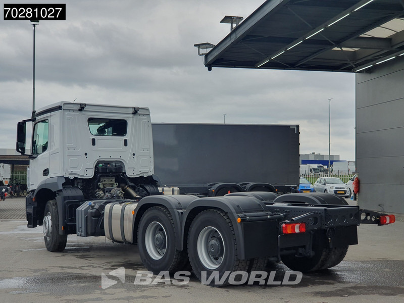 Mercedes-Benz Arocs 2636 6X4 NEW chassis Flywheel PTO Big-Axle Automatic Steelsuspension Euro 6 - شاحنة بهيكل معدني للمقصورة: صورة 2 Mercedes-Benz Arocs 2636 6X4 NEW chassis Flywheel PTO Big-Axle Automatic Steelsuspension Euro 6 - شاحنة بهيكل معدني للمقصورة: صورة 2
