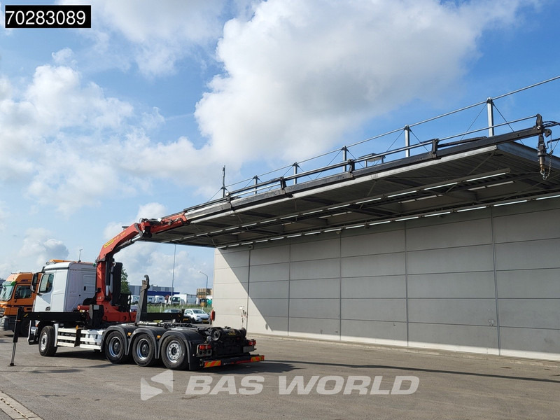Mercedes-Benz Arocs 3245 Actros 8X4 Palfinger PK22002 EH Crane 17tons hooklift Big-Axle Lift+Lenkachse Navi Euro 6 - شاحنة برافعة خطافية, شاحنة كرين: صورة 2 Mercedes-Benz Arocs 3245 Actros 8X4 Palfinger PK22002 EH Crane 17tons hooklift Big-Axle Lift+Lenkachse Navi Euro 6 - شاحنة برافعة خطافية, شاحنة كرين: صورة 2