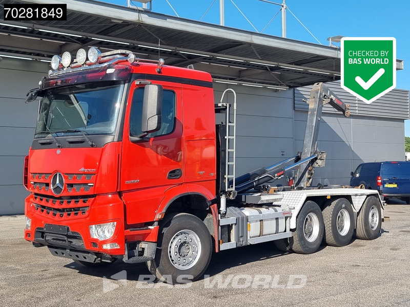 Mercedes-Benz Arocs 3258 8X4 24t Hiab XR24SL5924 Retarder Big-Axle Lift-Lenkachse Euro 6 - شاحنة برافعة خطافية: صورة 1 Mercedes-Benz Arocs 3258 8X4 24t Hiab XR24SL5924 Retarder Big-Axle Lift-Lenkachse Euro 6 - شاحنة برافعة خطافية: صورة 1