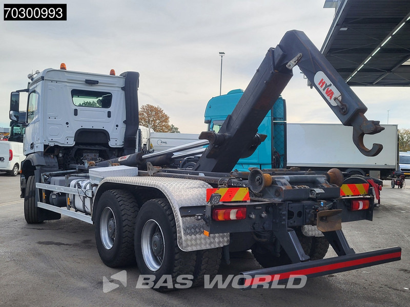 Mercedes-Benz Arocs 3342 6X4 HYVA 26-62-S Hooklift Big-Axle Automatic Euro 6 - شاحنة برافعة خطافية: صورة 2 Mercedes-Benz Arocs 3342 6X4 HYVA 26-62-S Hooklift Big-Axle Automatic Euro 6 - شاحنة برافعة خطافية: صورة 2