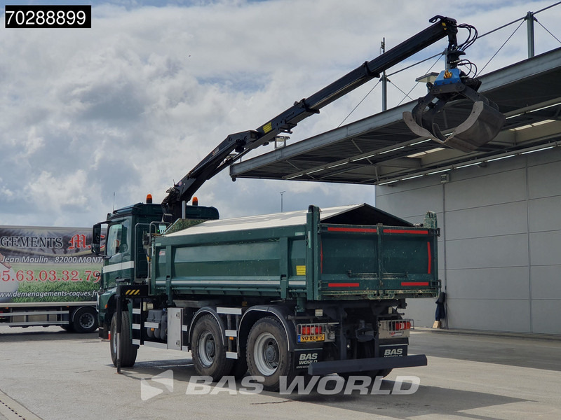 Mercedes-Benz Arocs 3342 Arocs 6X6 NL-Truck HMF 1643 Z-Crane Kran Steering Axle Big-Axle Euro 6 - شاحنة قلاب, شاحنة كرين: صورة 2 Mercedes-Benz Arocs 3342 Arocs 6X6 NL-Truck HMF 1643 Z-Crane Kran Steering Axle Big-Axle Euro 6 - شاحنة قلاب, شاحنة كرين: صورة 2