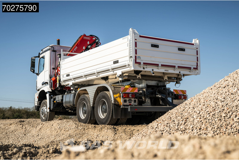Mercedes-Benz Arocs 3348 6X6 Full Steel Retarder Fassi 25T/M Crane Kran Euro 6 - شاحنة قلاب, شاحنة كرين: صورة 5 Mercedes-Benz Arocs 3348 6X6 Full Steel Retarder Fassi 25T/M Crane Kran Euro 6 - شاحنة قلاب, شاحنة كرين: صورة 5