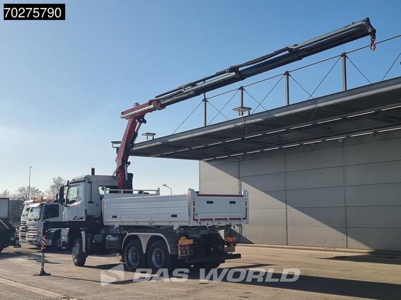 Mercedes-Benz Arocs 3348 6X6 Full Steel Retarder Fassi 25T/M Crane Kran Euro 6 - شاحنة قلاب, شاحنة كرين: صورة 2 Mercedes-Benz Arocs 3348 6X6 Full Steel Retarder Fassi 25T/M Crane Kran Euro 6 - شاحنة قلاب, شاحنة كرين: صورة 2