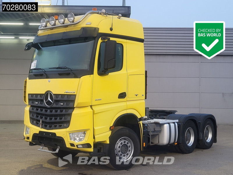 Mercedes-Benz Arocs 3351 6X4 Euro 6 Hydrauliek Fleetboard Big axle - مقطورة السحب: صورة 1 Mercedes-Benz Arocs 3351 6X4 Euro 6 Hydrauliek Fleetboard Big axle - مقطورة السحب: صورة 1